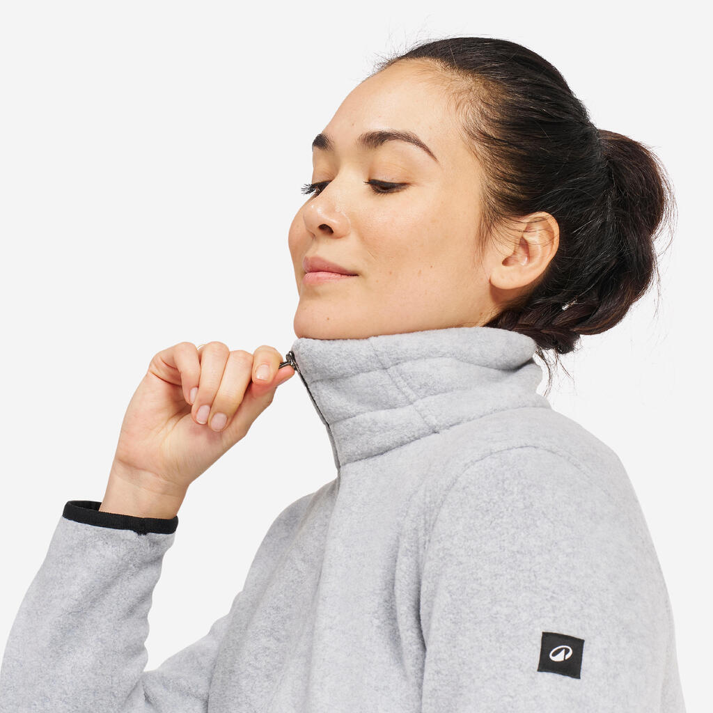 W Warm Sailing Fleece Sailing 100 Heather Grey