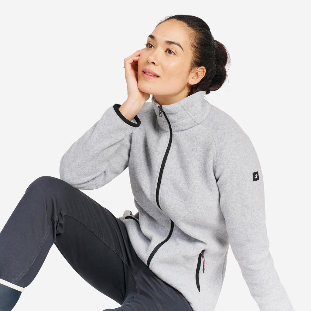W Warm Sailing Fleece Sailing 100 Heather Grey