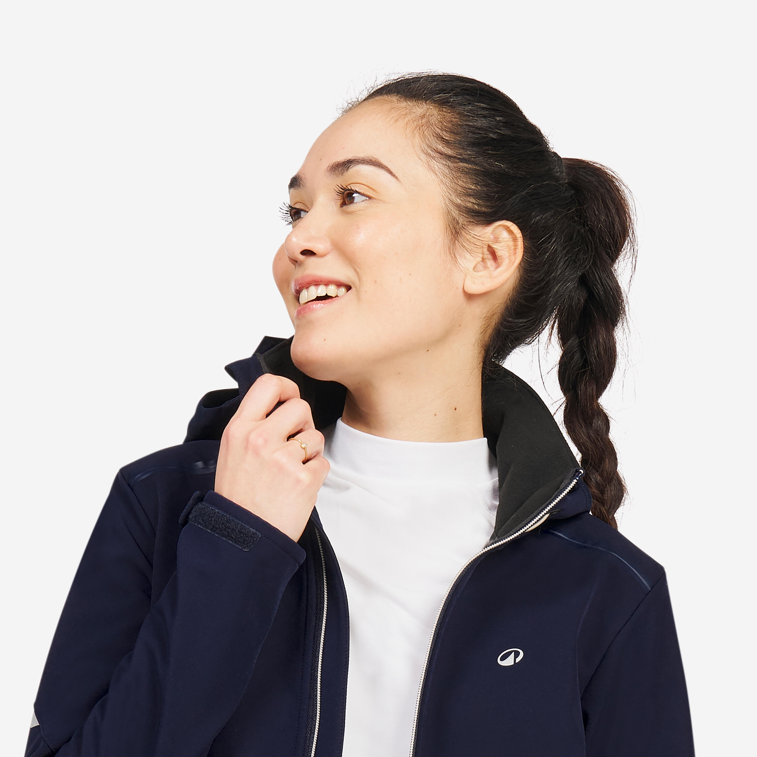 Veste softshell coupe vent sailing 500 femme 9/10