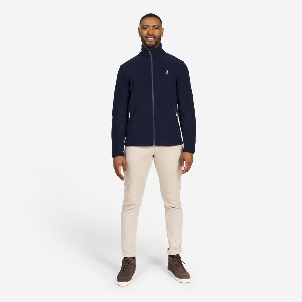 Veste polaire de voile chaude Homme - 100 bleu foncé