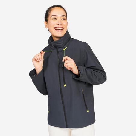 Куртка жіноча Sailing 500 для вітрильного спорту вітрозахисна та водонепроникна