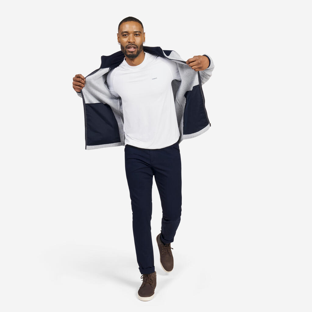 Veste polaire de voile chaude Homme - 100 bleu foncé