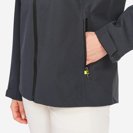 Куртка жіноча Sailing 500 для вітрильного спорту вітрозахисна та водонепроникна