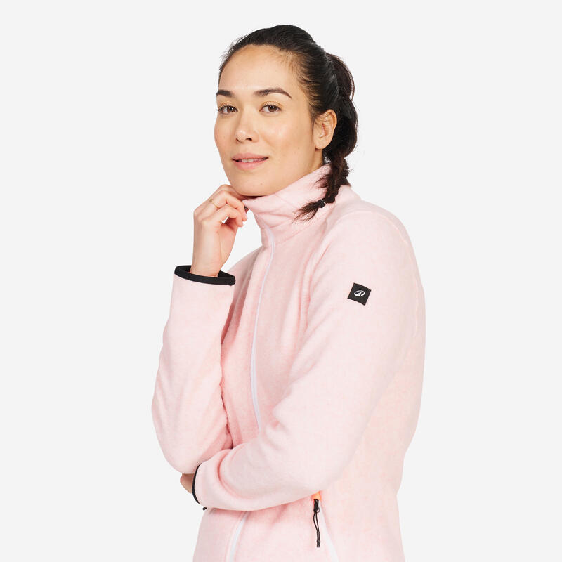 Kadın Sıcak Tutan Yelkenli Poları - Açık Pembe - Sailing 100