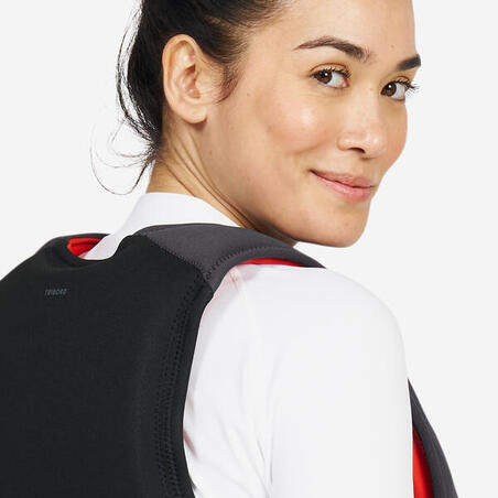 Жилет протиударний 500 з плавучістю 50N чорний