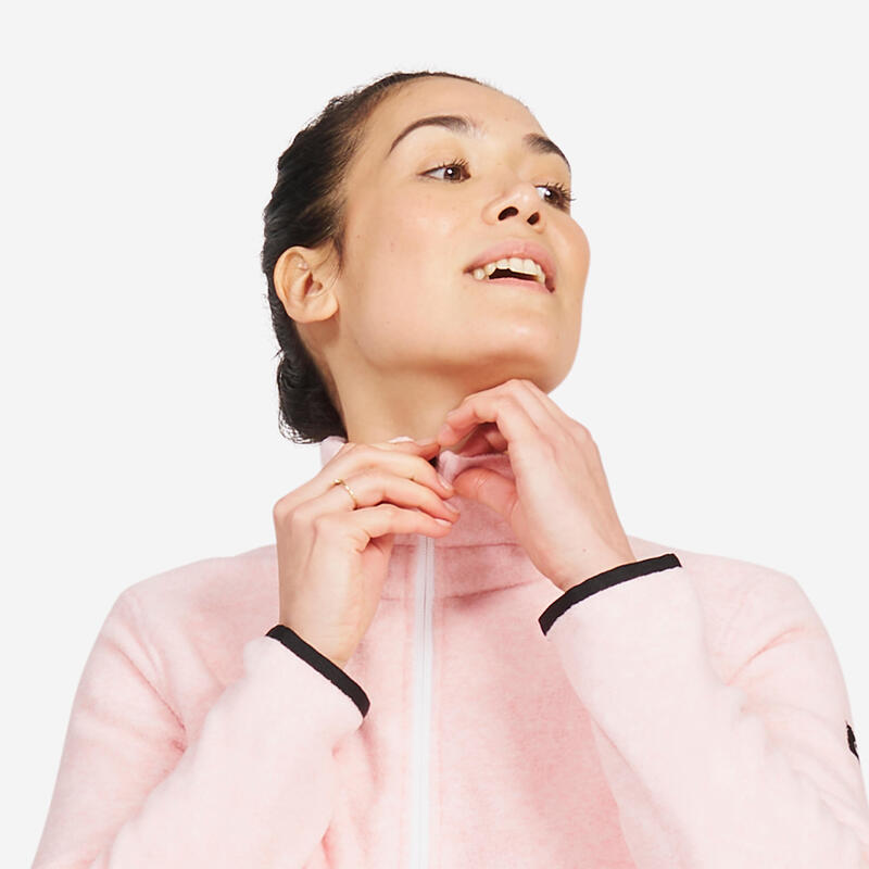 Kadın Sıcak Tutan Polar - Açık Pembe - Yelkenli 100