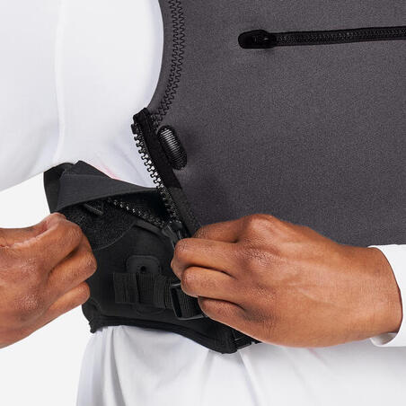 Жилет протиударний 500 з плавучістю 50N чорний