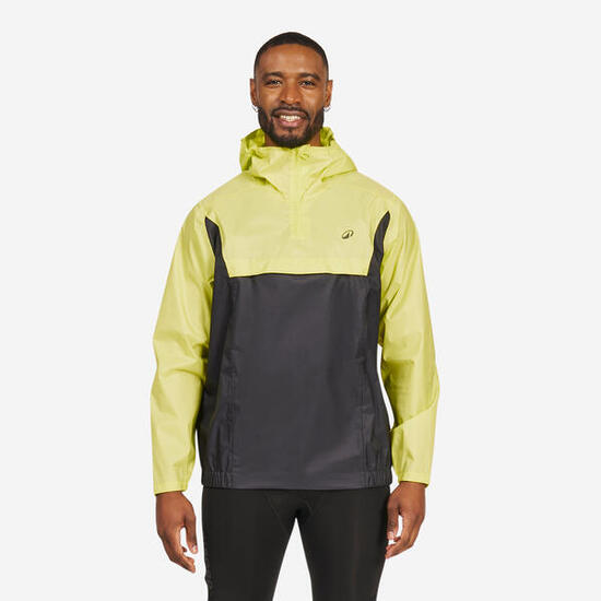 Spraytop Segeln/Kajak Damen/Herren winddicht - 100 gelb/grau