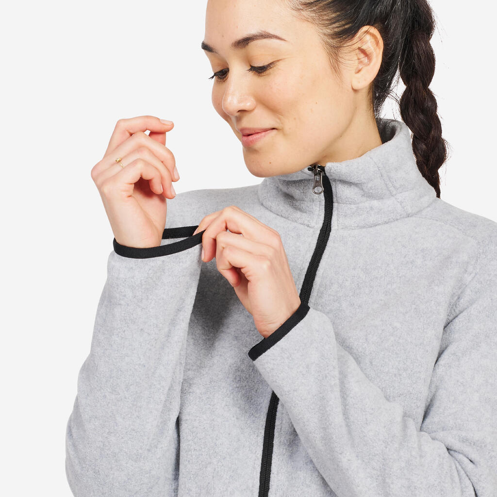W Warm Sailing Fleece Sailing 100 Heather Grey