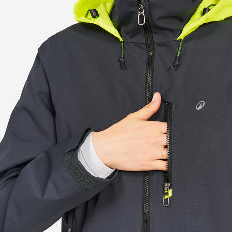 Куртка жіноча Sailing 500 для вітрильного спорту вітрозахисна та водонепроникна