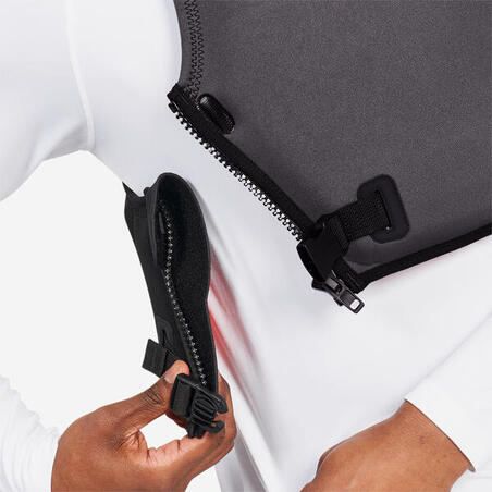 Жилет протиударний 500 з плавучістю 50N чорний