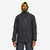 Veste de quart imperméable et coupe vent, homme, 500, noir / jaune fluo