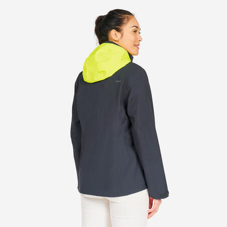 Куртка жіноча Sailing 500 для вітрильного спорту вітрозахисна та водонепроникна