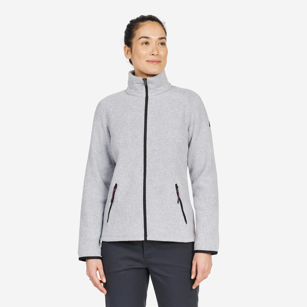 W Warm Sailing Fleece Sailing 100 Heather Grey