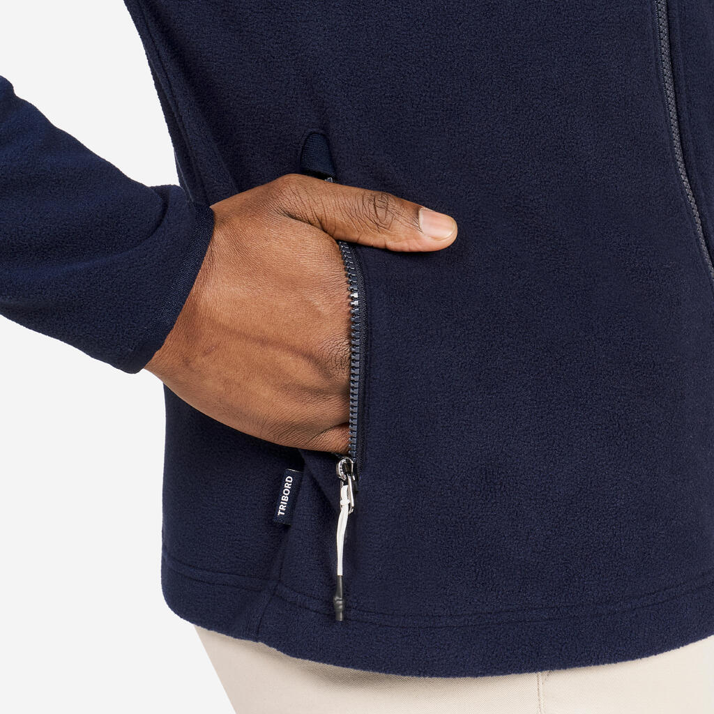 Veste polaire de voile chaude Homme - 100 bleu foncé