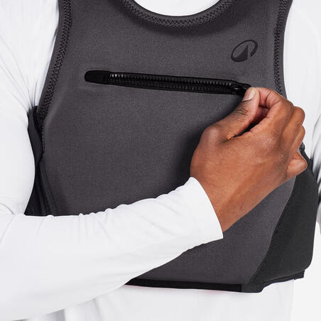 Жилет протиударний 500 з плавучістю 50N чорний