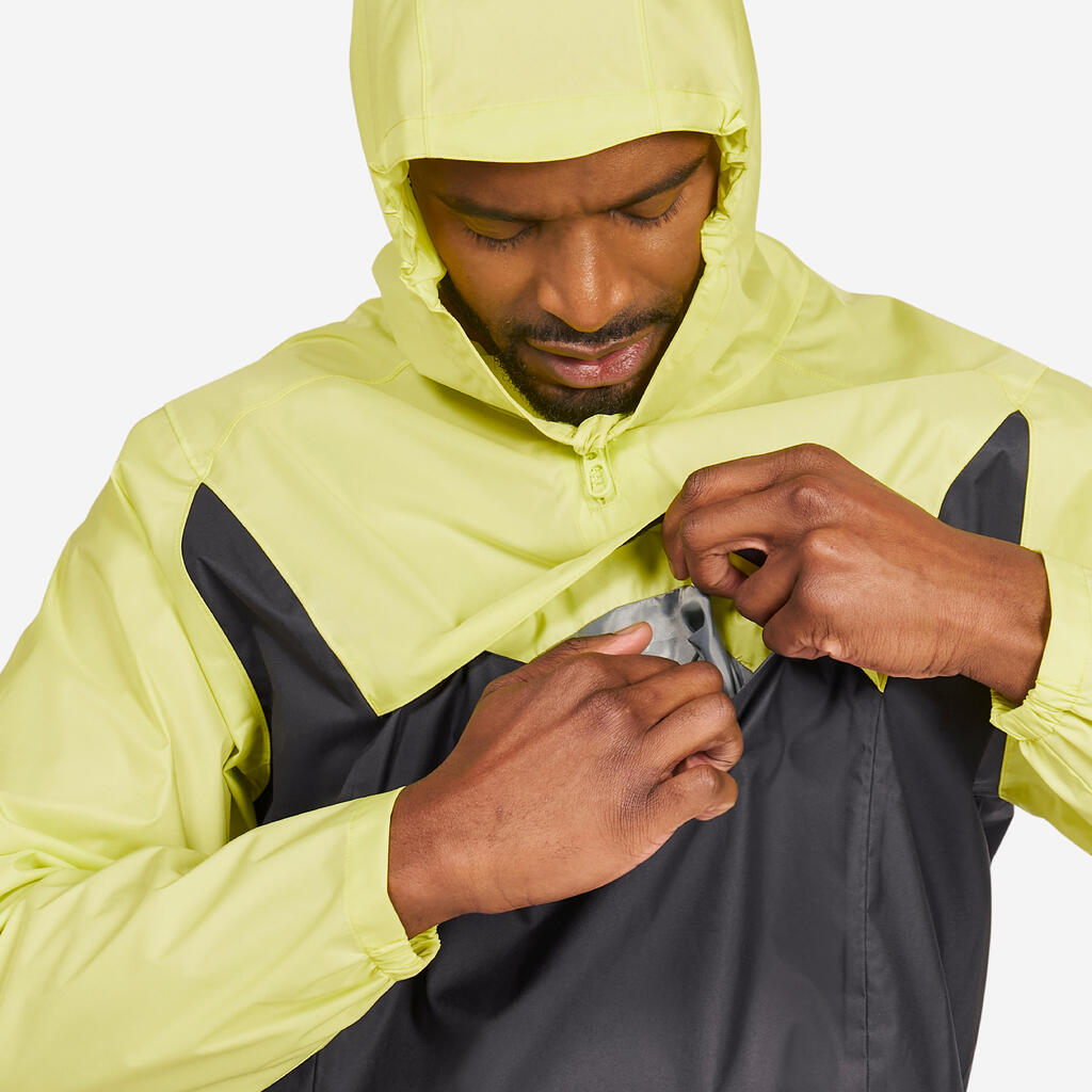 Spraytop Segeln/Kajak Damen/Herren winddicht - 100 gelb/grau