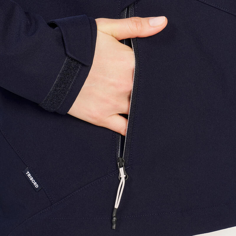 Női vitorlás softshell kabát - Sailing 900