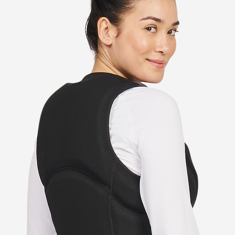 Gilet d'impact et d'aide à la flottabilité 50N long Femme - 500 noir