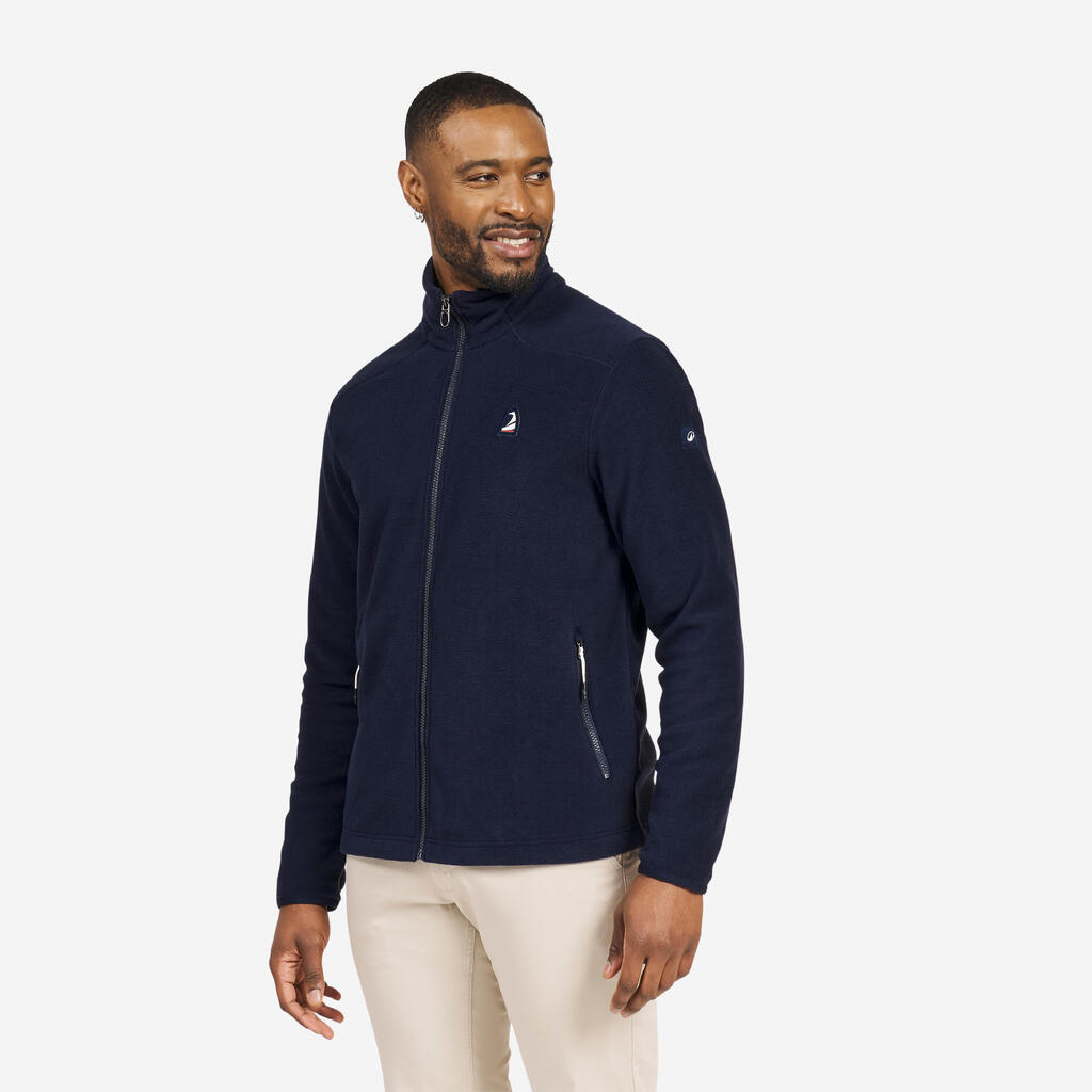 Veste polaire de voile chaude Homme - 100 bleu foncé