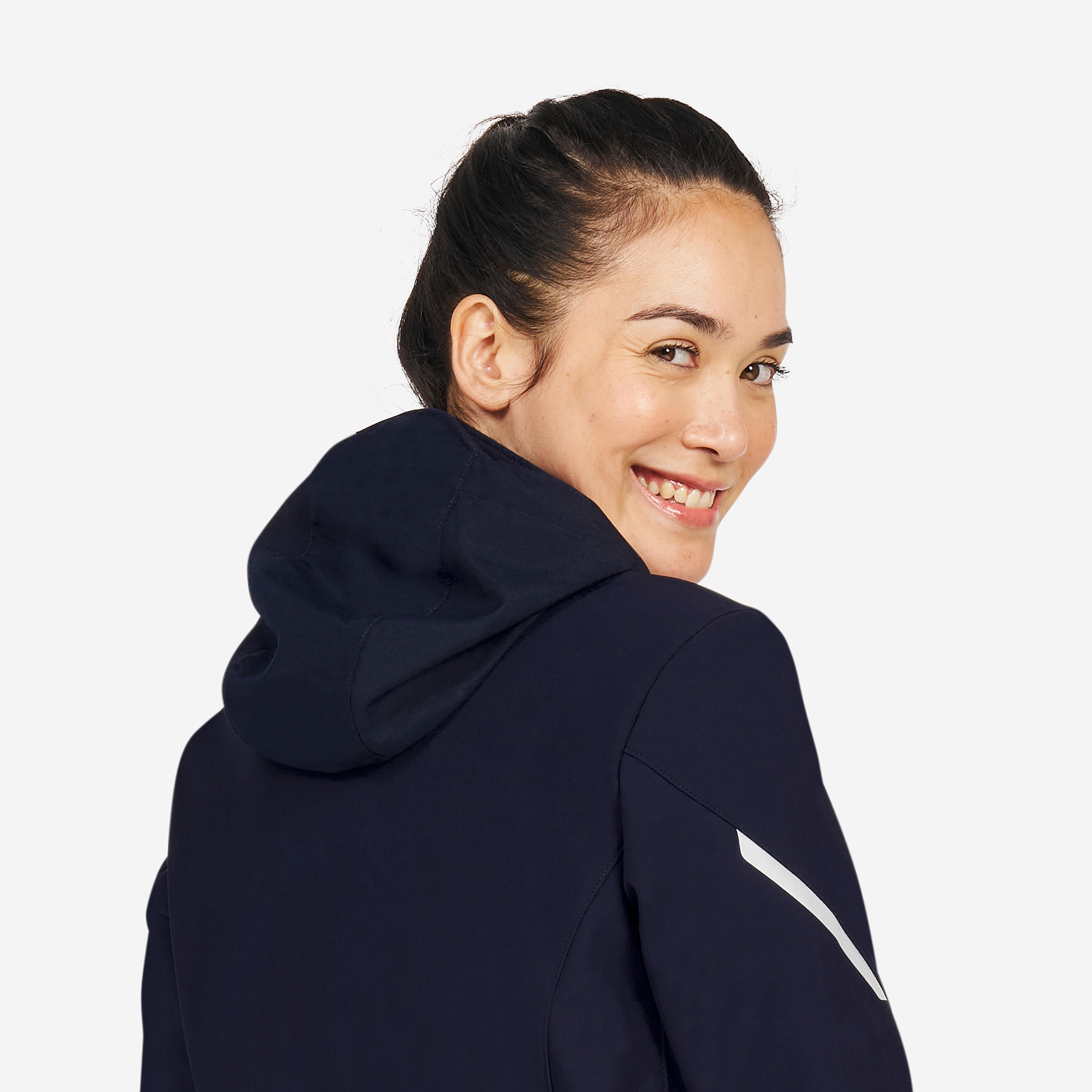 Veste softshell coupe vent sailing 500 femme 4/10