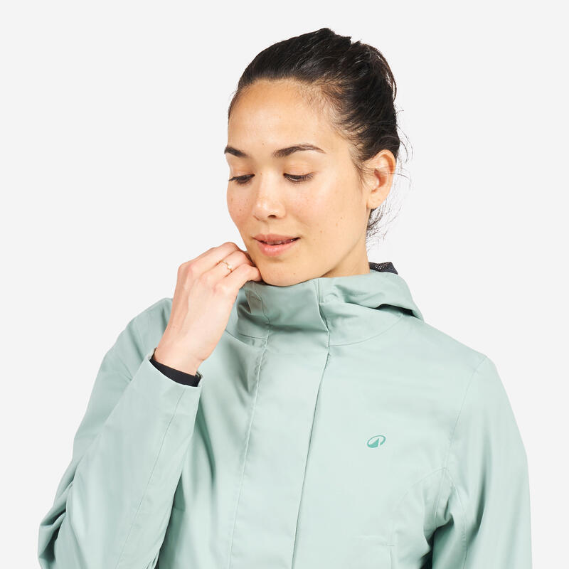 Ciré femme imperméable sailing 500 vert clair