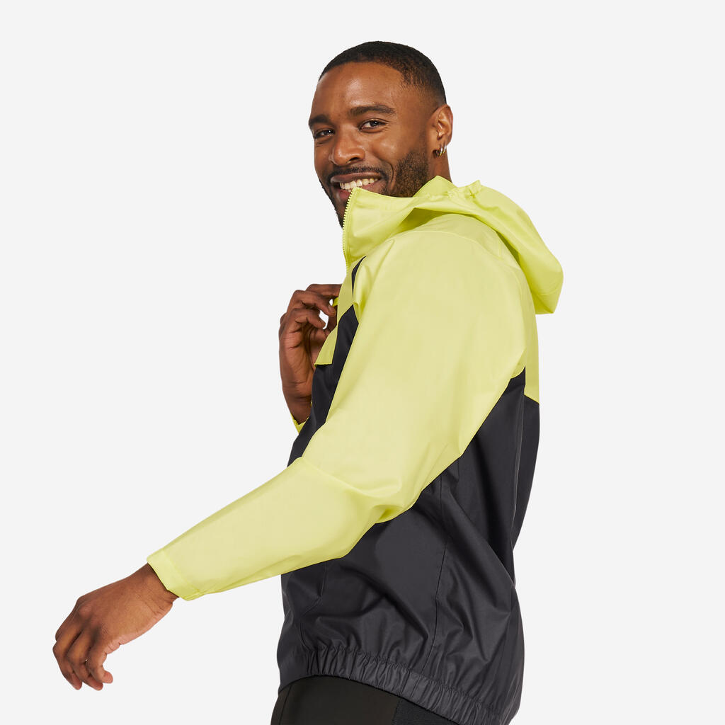 Spraytop Segeln/Kajak Damen/Herren winddicht - 100 gelb/grau