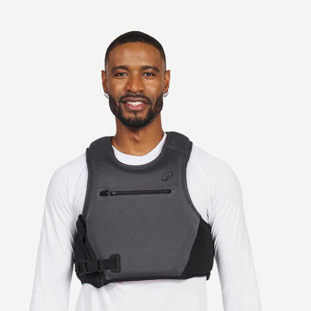 Жилет протиударний 500 з плавучістю 50N чорний