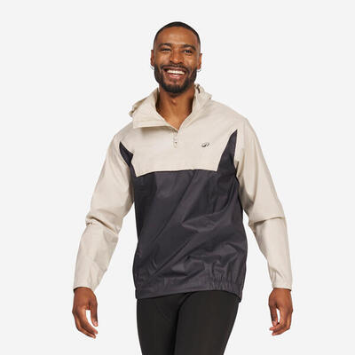 Spraytop voor zeilen en kajakken winddicht 100 beige/grijs
