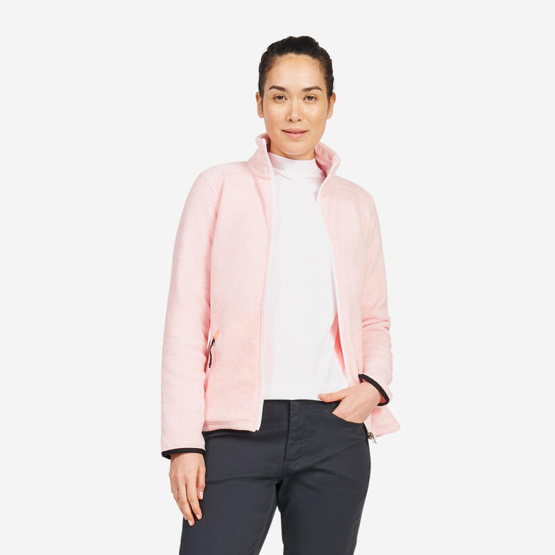 Kadın Sıcak Tutan Yelkenli Poları - Açık Pembe - Sailing 100