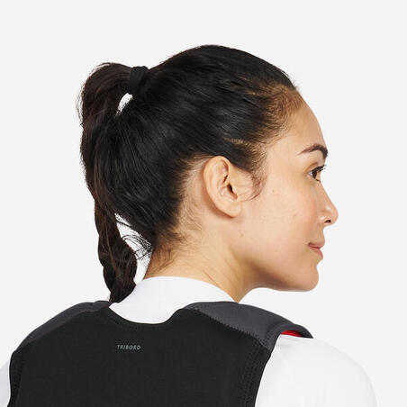 Жилет протиударний 500 з плавучістю 50N чорний