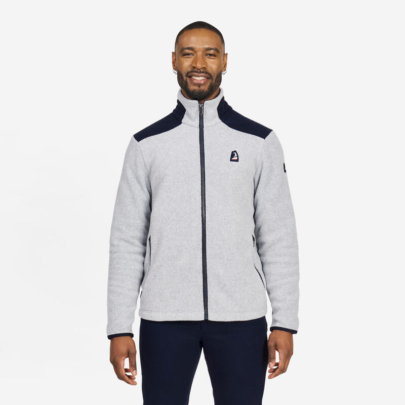 Veste polaire de voile chaude Homme - 100 gris chiné