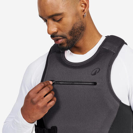 Жилет протиударний 500 з плавучістю 50N чорний