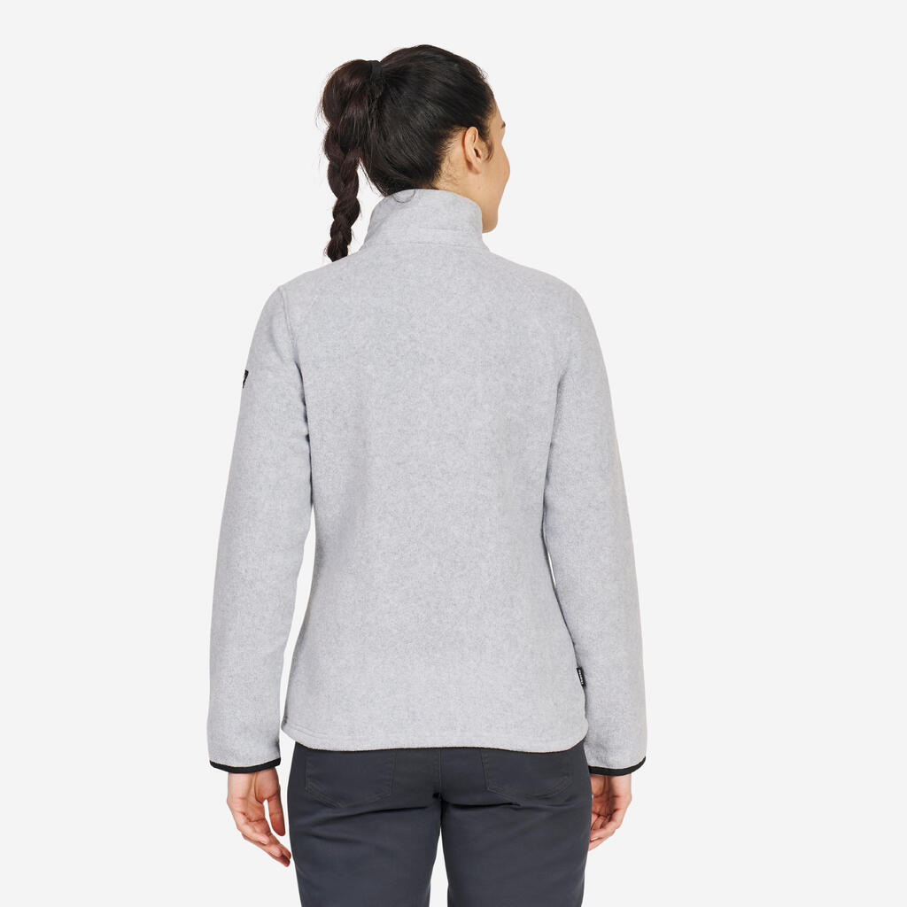 W Warm Sailing Fleece Sailing 100 Heather Grey