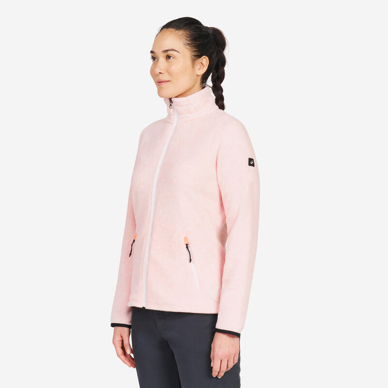 Kadın Sıcak Tutan Yelkenli Poları - Açık Pembe - Sailing 100