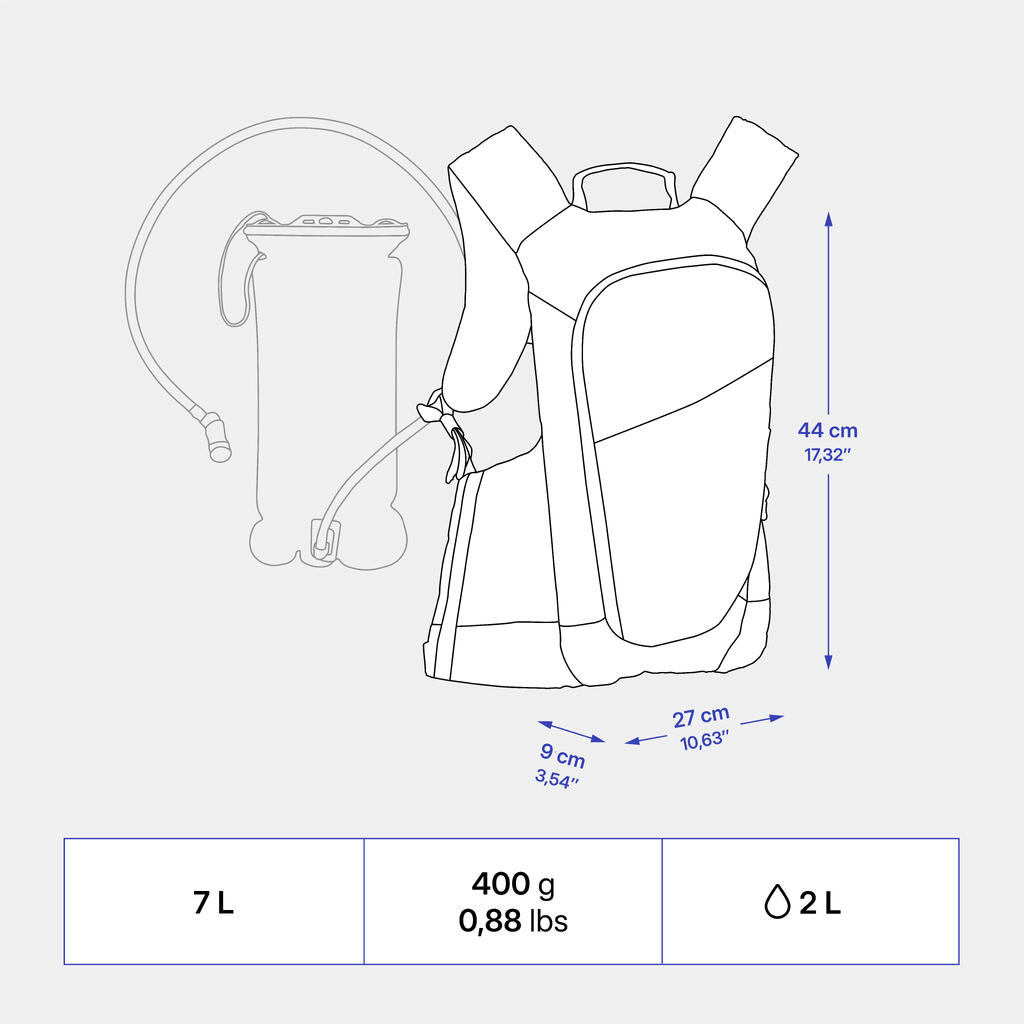 Morral Hidratación MTB Explore 7 l/2 l Agua