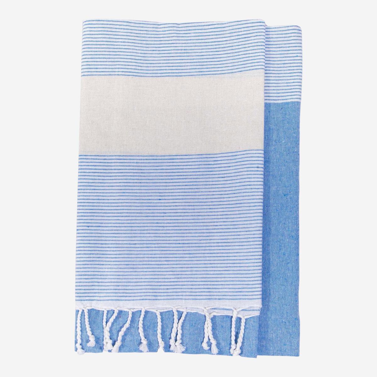 Fouta Menorca Bleu