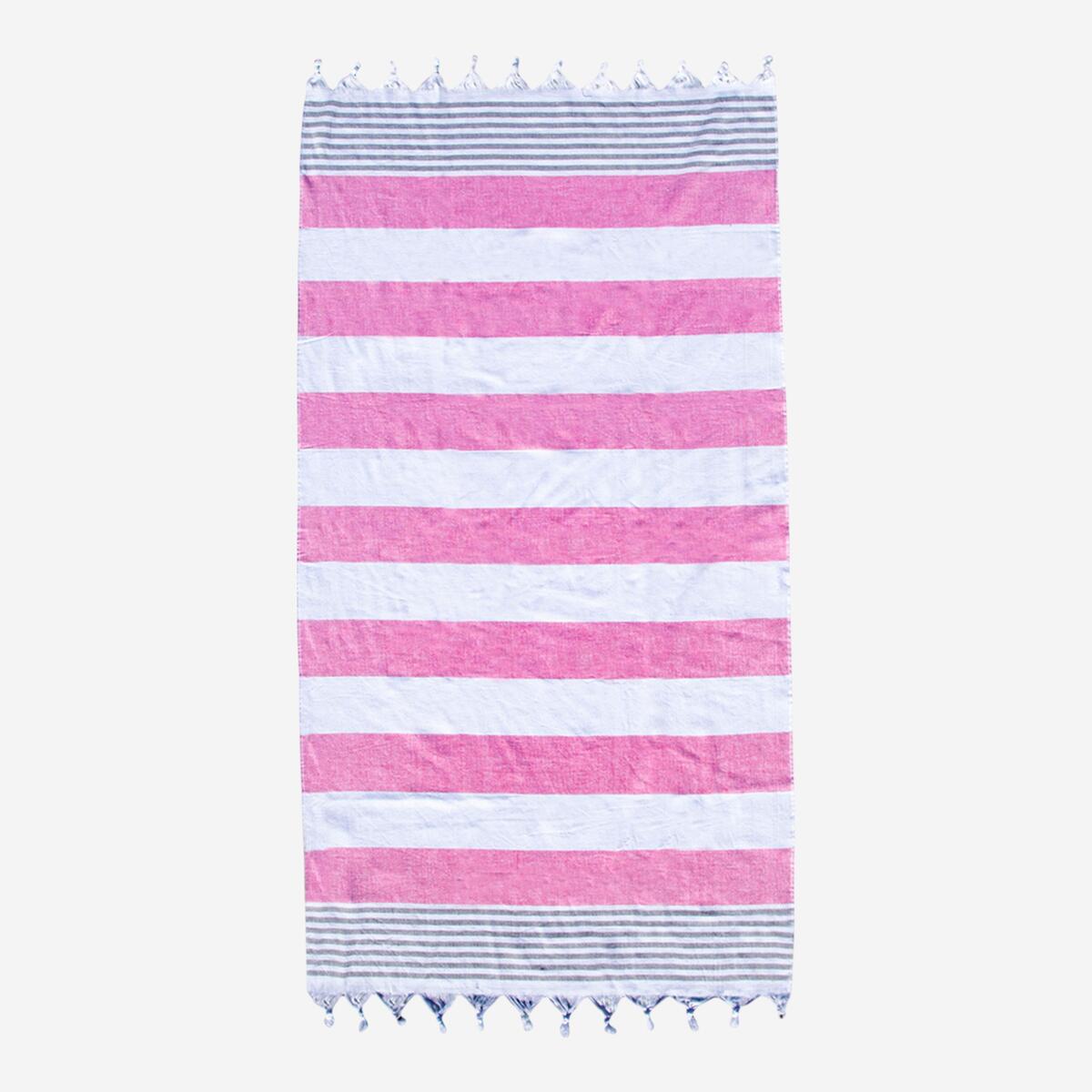 Pestamal gris - rose