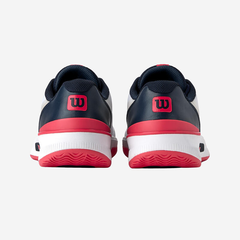 Chaussures de tennis femme Multicourt - Wilson Intrigue Pro blanc bleu rose