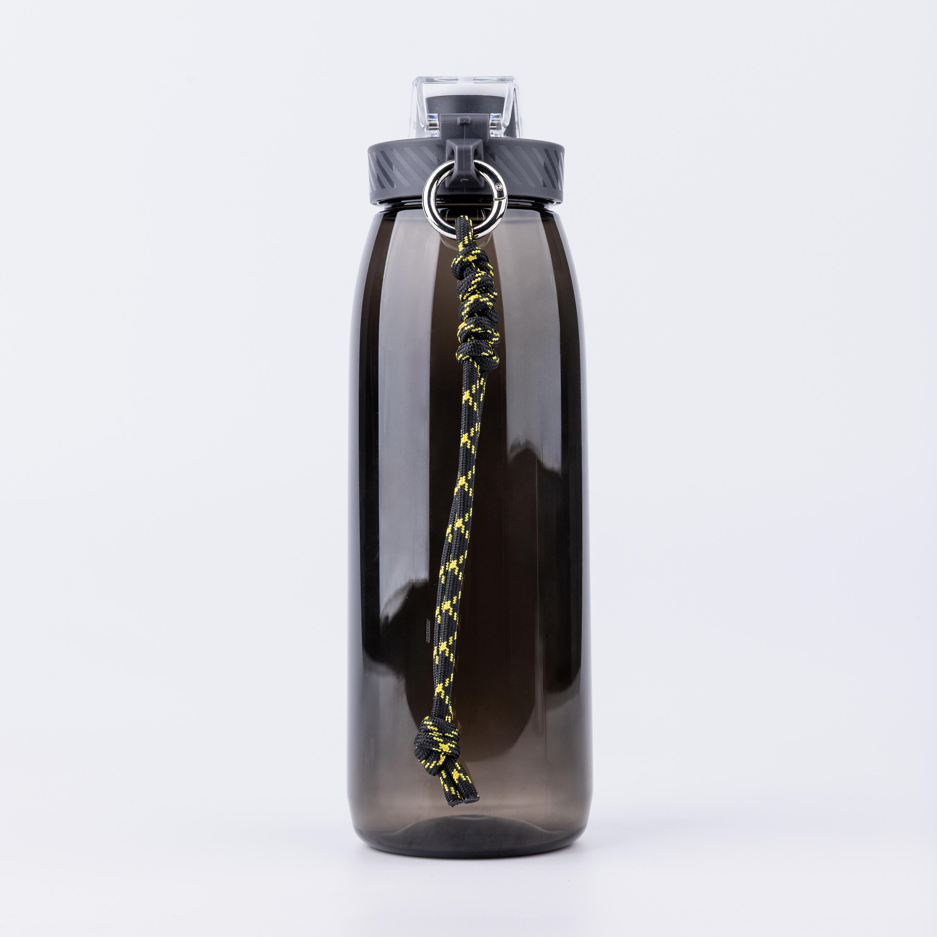 Quechua 500 Hiking Water Bottle 1L - Charcoal Grey