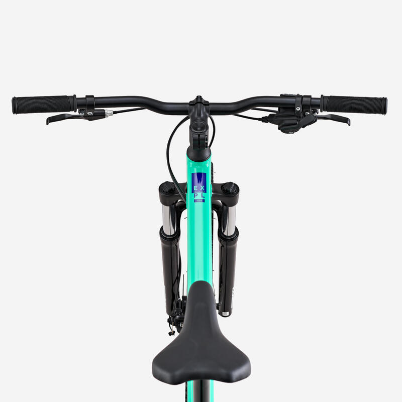 Vélo VTT randonnée 29" EXPL 100, Vert