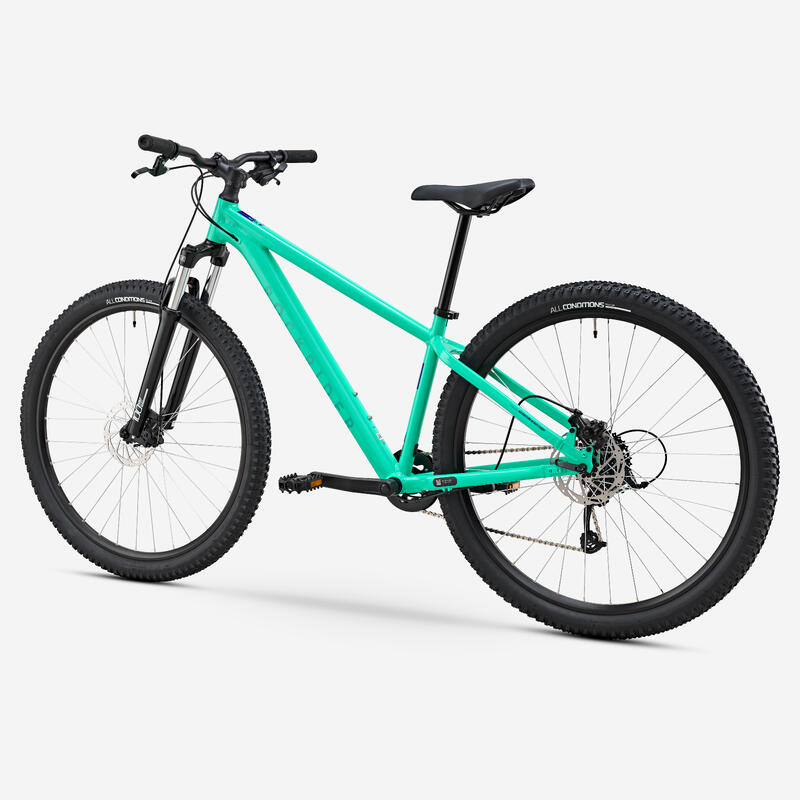 Vélo VTT randonnée 29" EXPL 100, Vert
