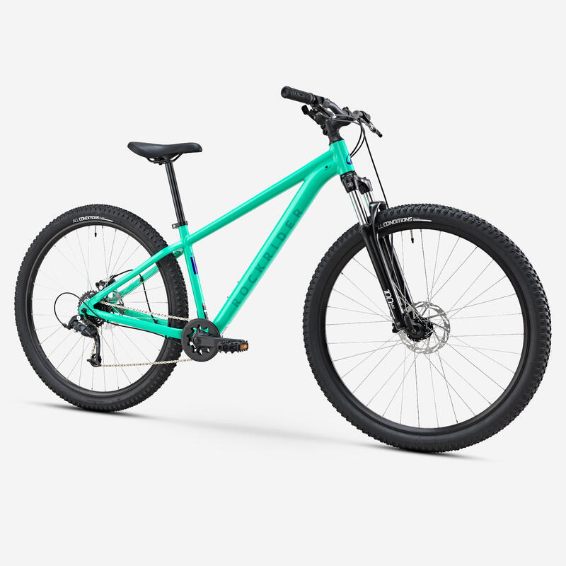 Vélo VTT randonnée 29" EXPL 100, Vert