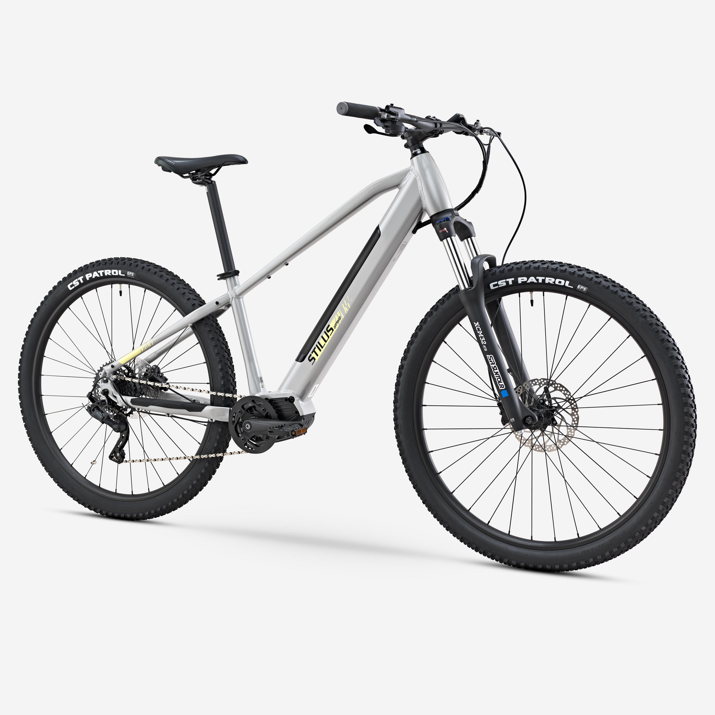 E-Mountainbike Hardtail STILUS Off Road 29 Zoll hellgrau  2/7