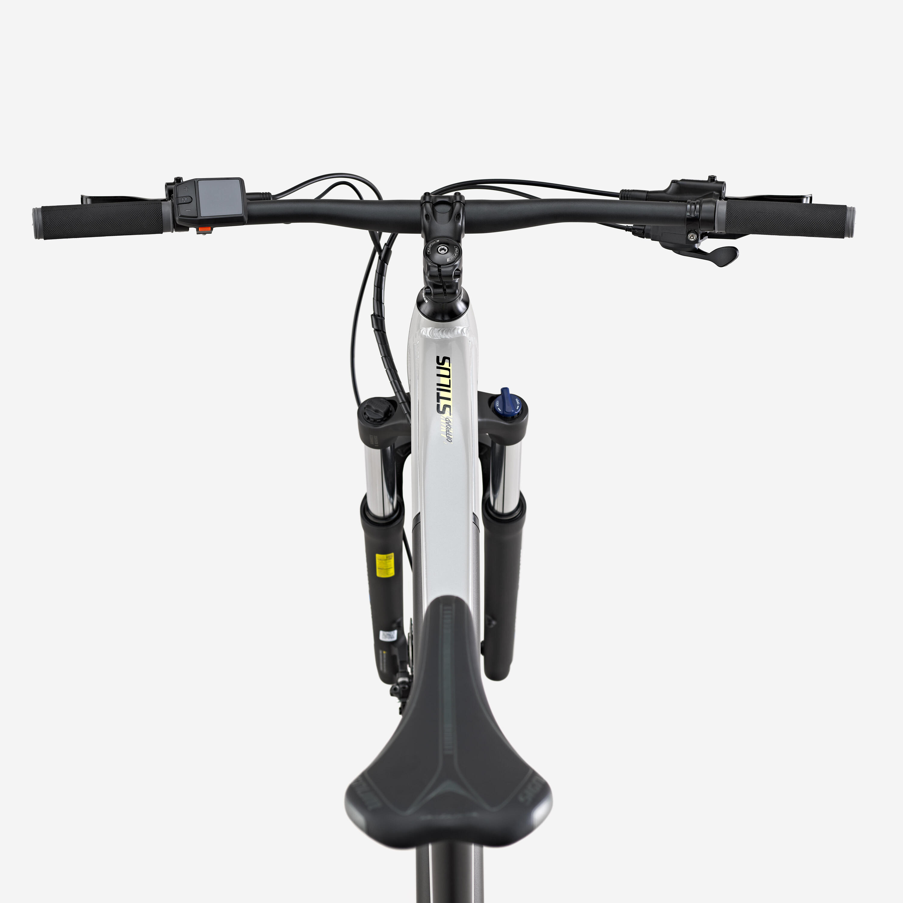 E-Mountainbike Hardtail STILUS Off Road 29 Zoll hellgrau  6/7