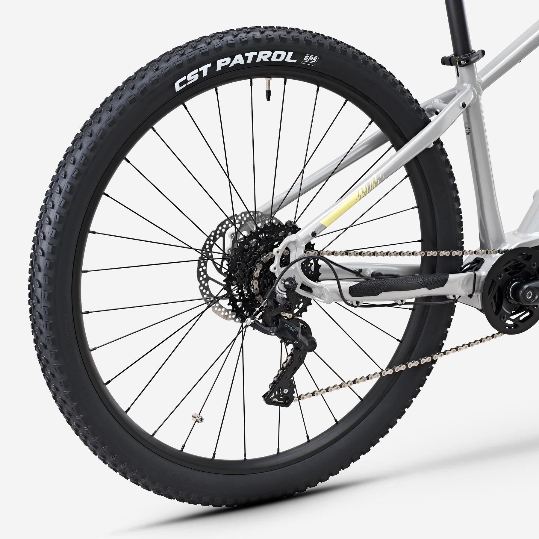 Stilus Off Road gris clair semi-rigide vue latérale
