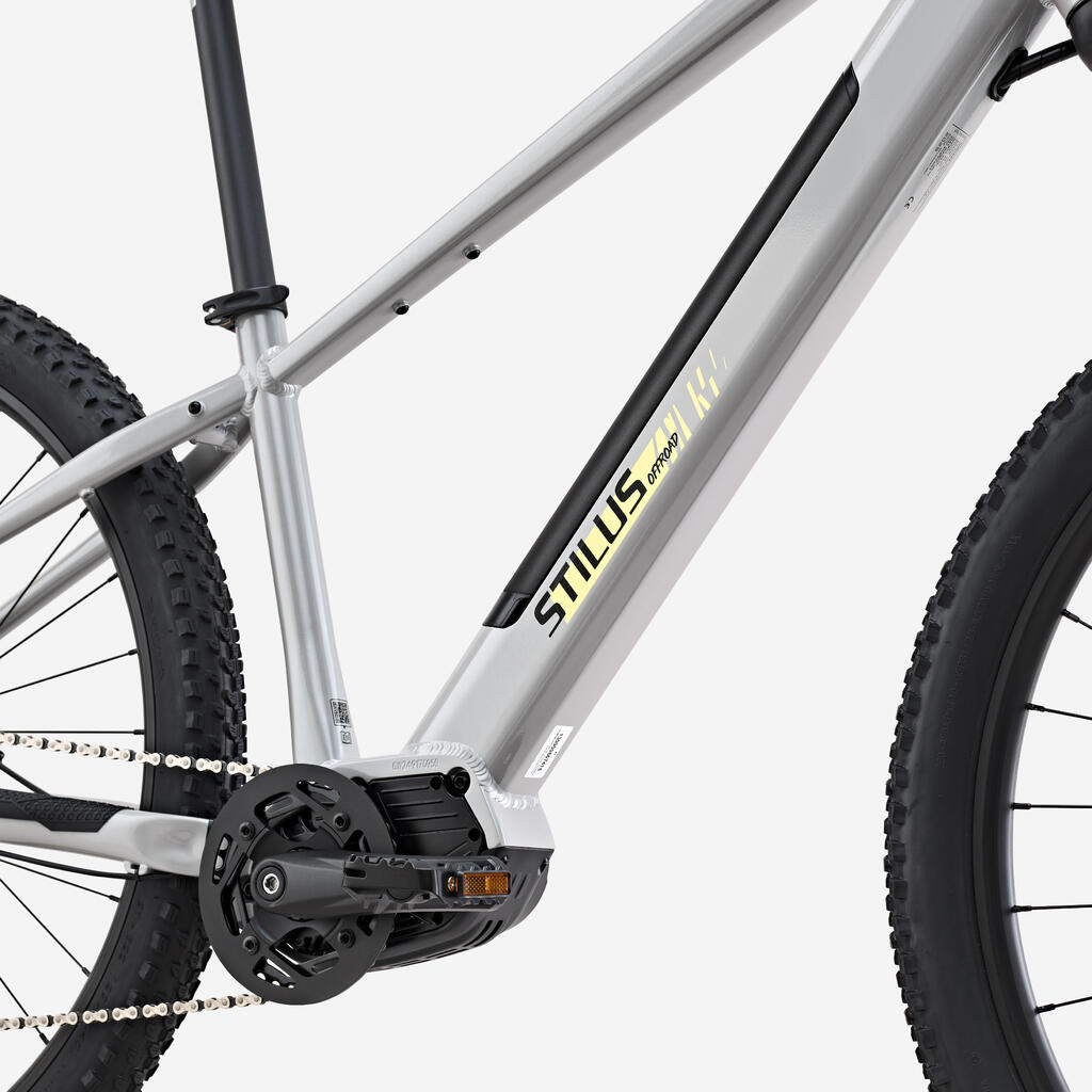 STILUS Off Road semi-rigid electric mountain bike, Light grey