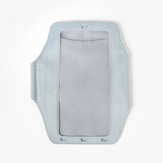 Smartphone Running Armband (large phone), Kiprun - Grey