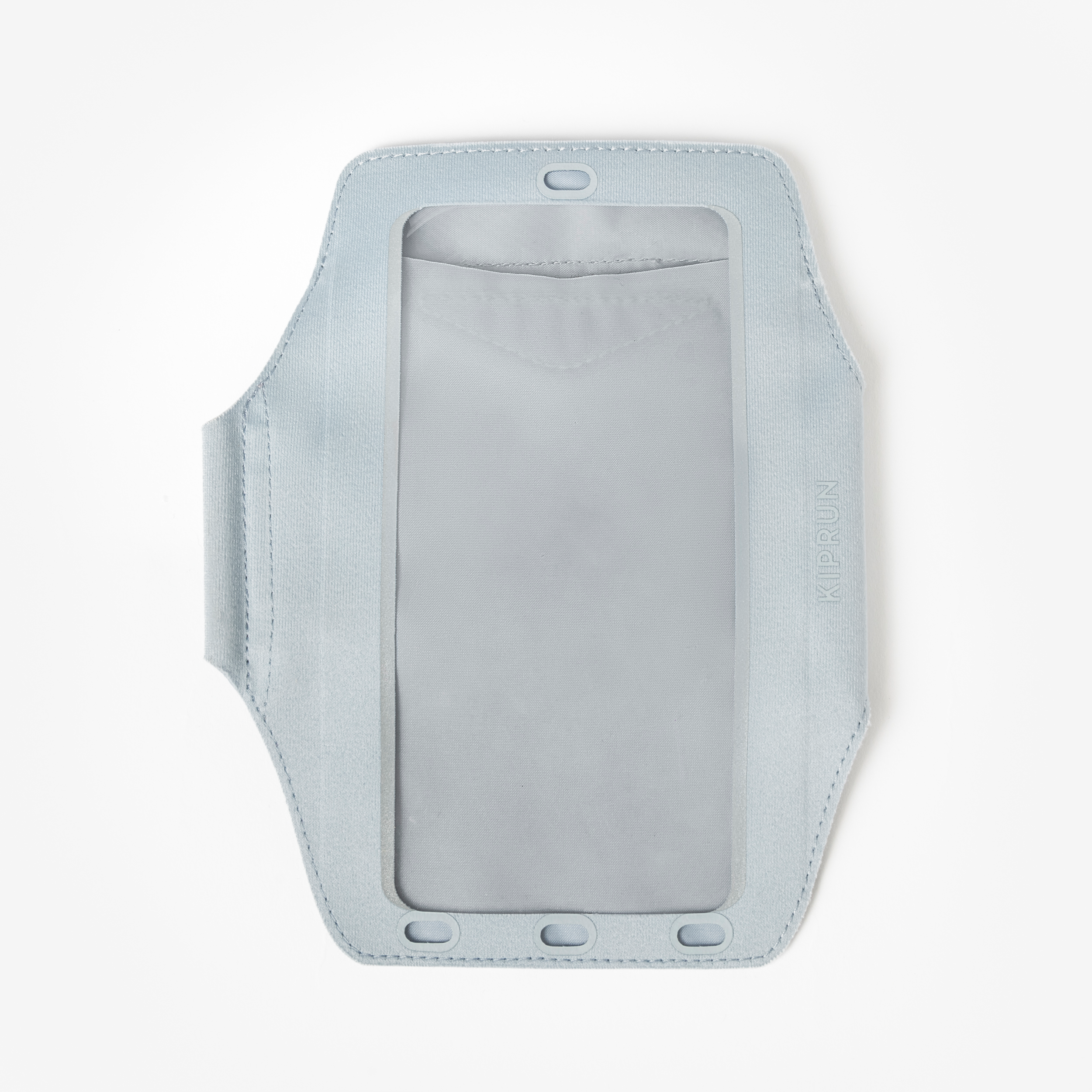 Brassard running smartphone grand téléphone, kiprun gris - Kalenji