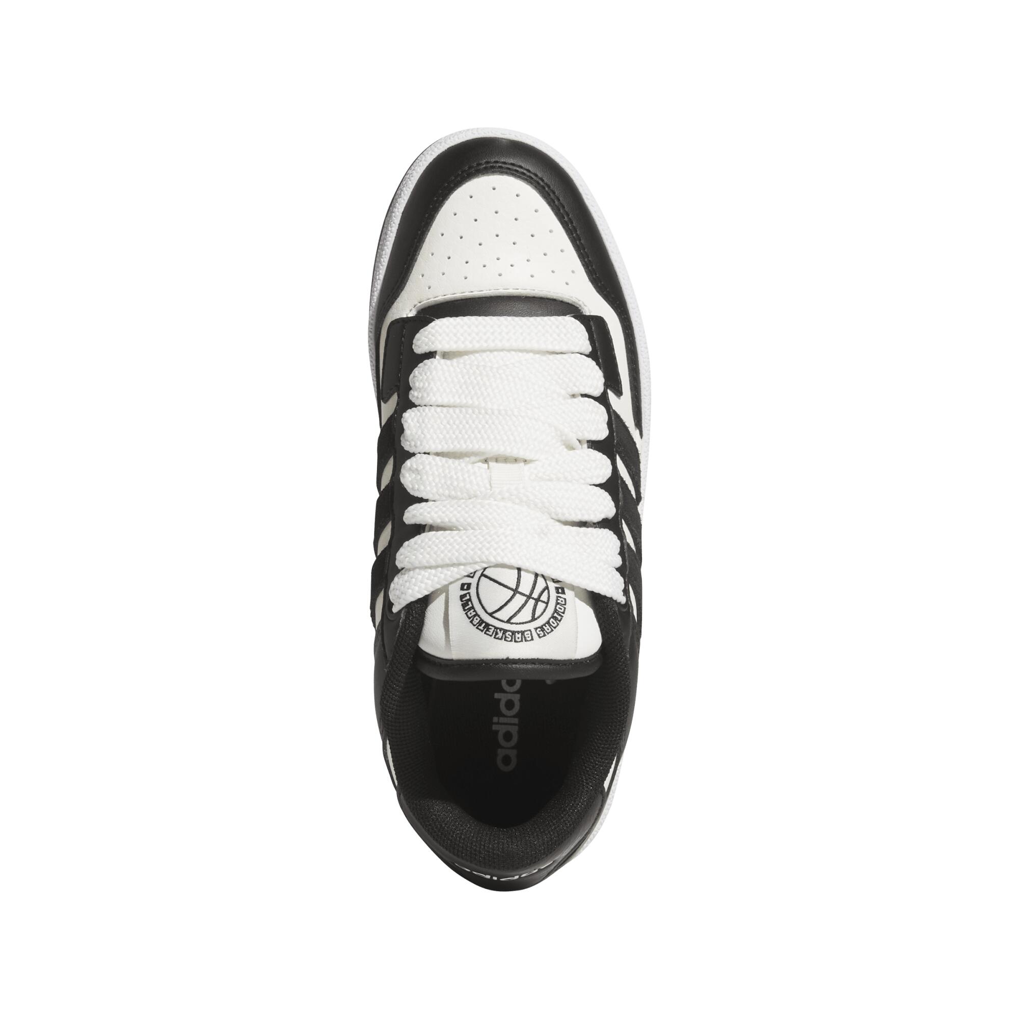 Scarpe da ginnastica ADIDAS bambino RAPID COURT LOW con lacci nere 13/15